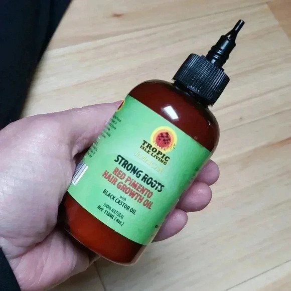 Tropic Isle Living Strong Roots Red Pimento Hair Growth Oil 4 oz. - Picture 6 of 10